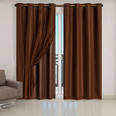 Confira as medidas da Cortina Blackout Grande-Tabaco antes de comprar